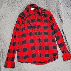 Buffalo plaid flannel Gap shirt